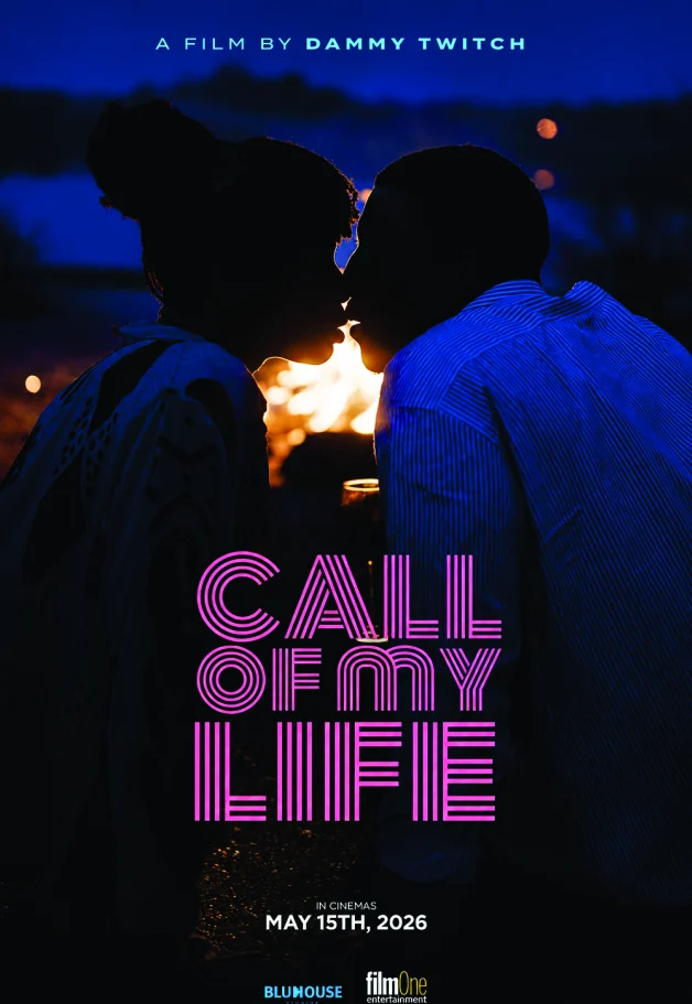 Call of My Life theatrical poster — a couple about to kiss at night