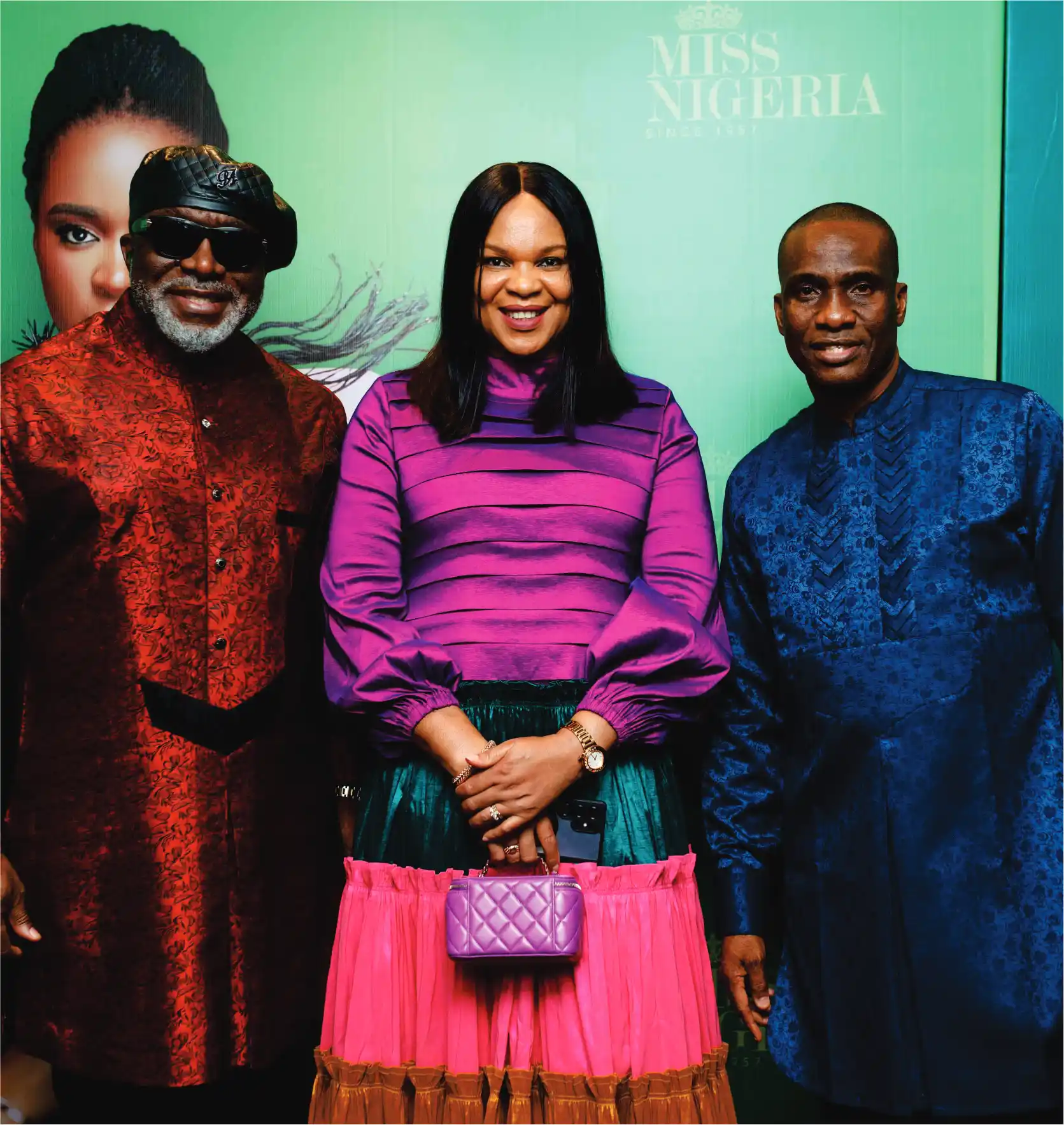 Group of 3 dignitaries